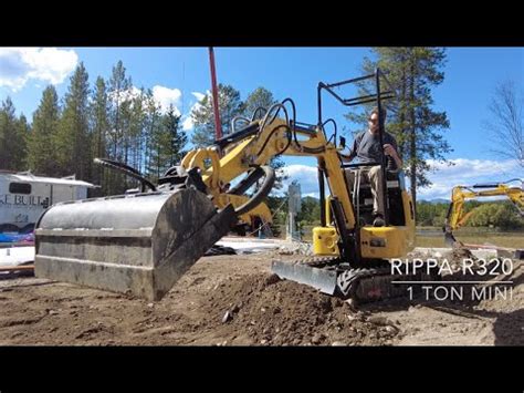 rippa r320 micro excavator